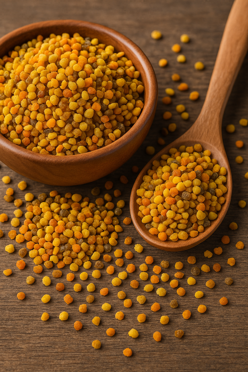 Bee Pollen Granules - All Natural Health Food - Wildflower Pollen