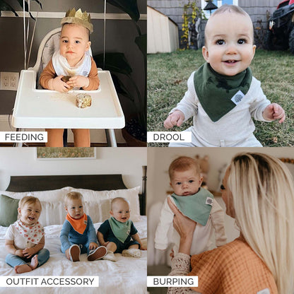 Arctic Bandana Bib Set (8 pack)