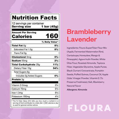 Floura Daily Fiber Bars