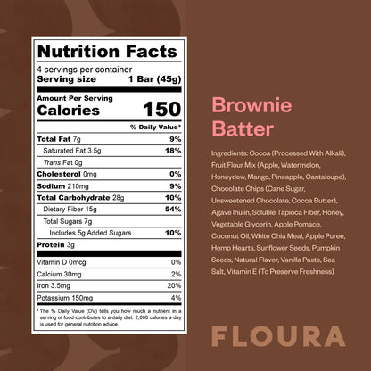 Floura Daily Fiber Bars