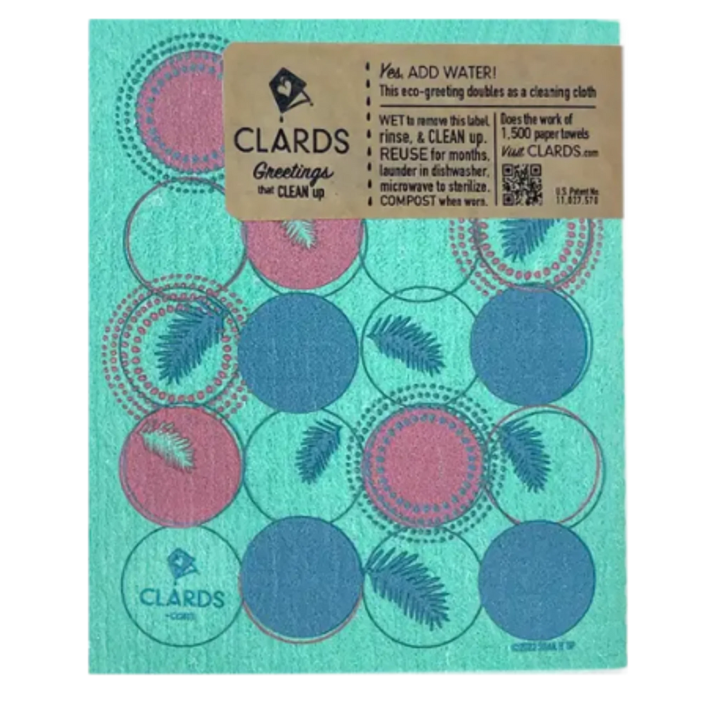 Cardinal Branches – Greeting Card Turns Into a Swedish Sponge Cloth | Soak iT Up Clard®