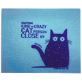 Caution: Kind of Crazy Cat Person- Swedish Dishcloth | Soak iT Up