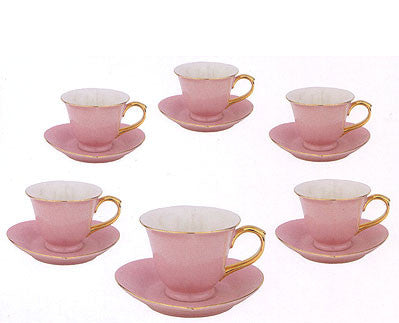 6.5 oz Cup and Saucer (set of 6)
