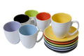 Coffee/Tea 10.0 oz Cup and Saucer (set of 6)