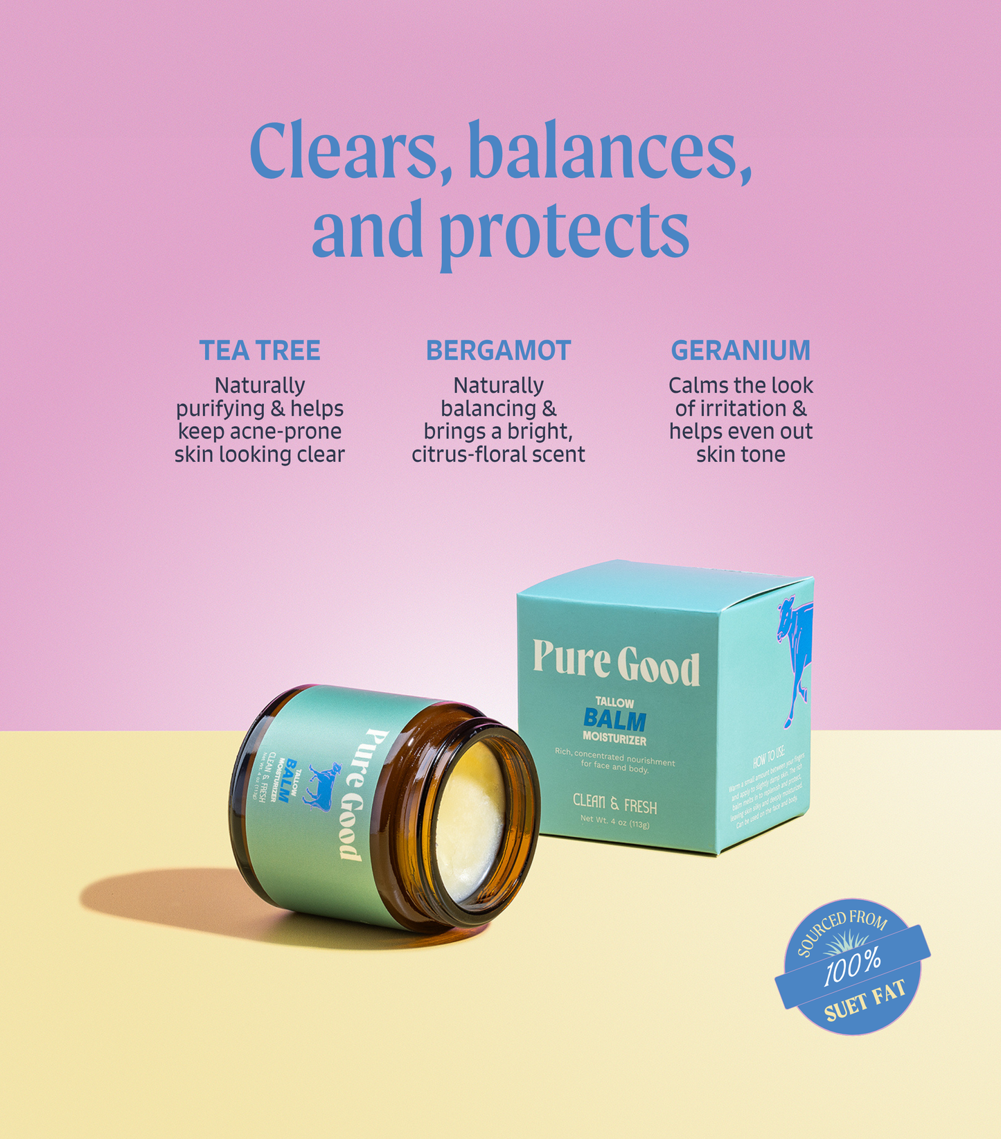 Clean & Fresh · Tallow Balm