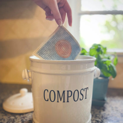 You Clean Up Nice Blue | Eco Greeting Card Turns Into Cleaning Cloths | Soak iT Up Clards