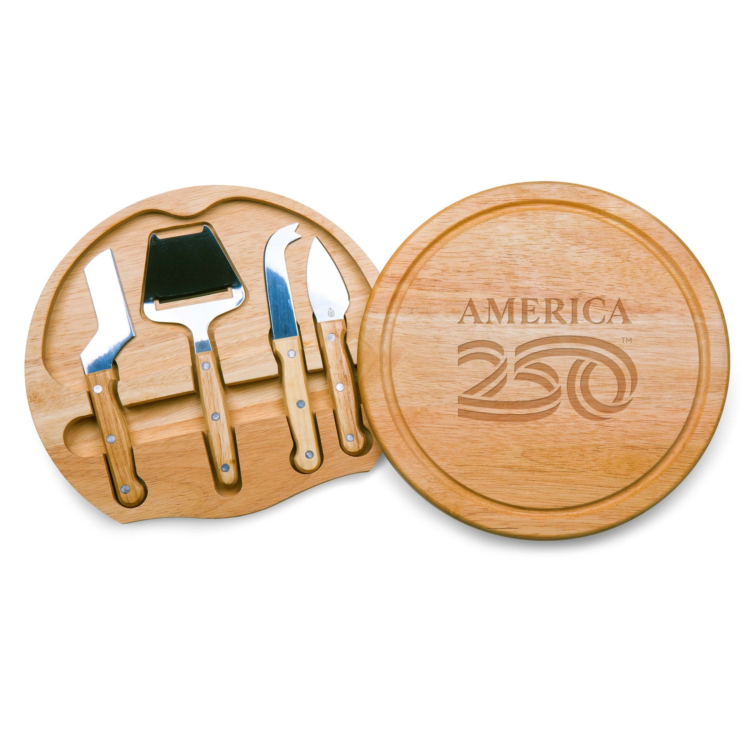 America250 America 250 - Circo Cheese Cutting Board & Tools Set