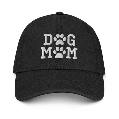 Dog Mom Denim Hat