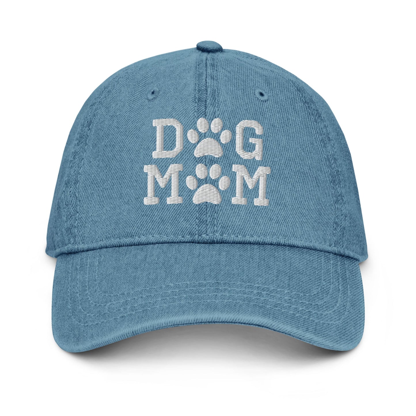 Dog Mom Denim Hat
