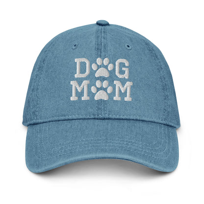 Dog Mom Denim Hat