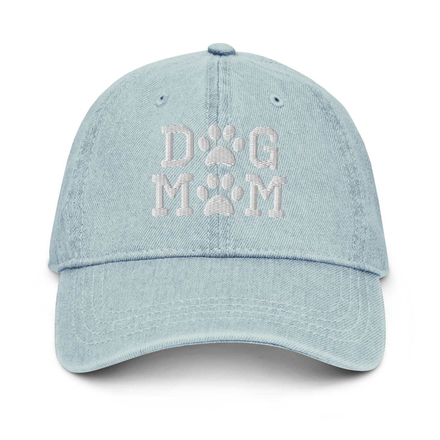Dog Mom Denim Hat
