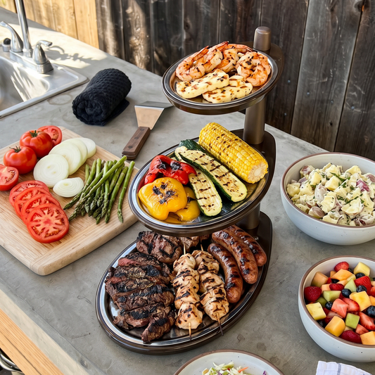 3-Tier Serving Stand