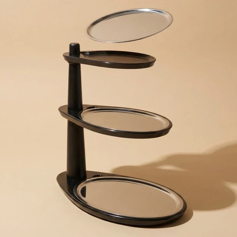 3-Tier Rotating Serving Stand