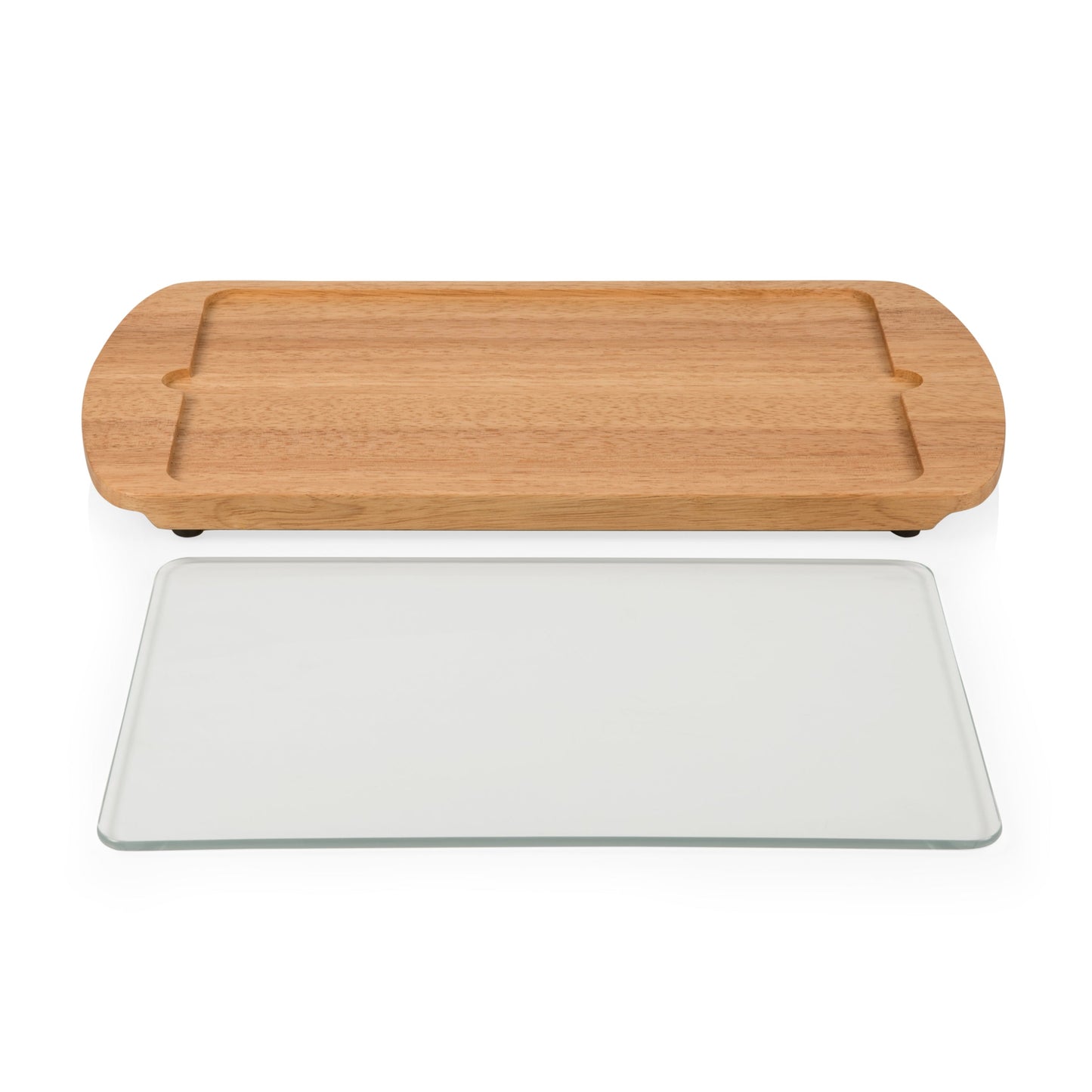 Billboard Glass Top Serving Tray