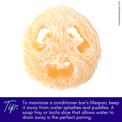 Essential Oil Conditioner Bar - Citrus Patchouli with Olena (Turmeric)