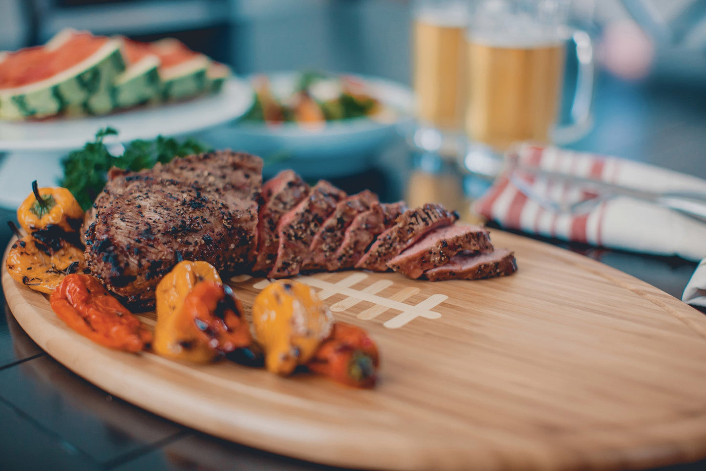 Kickoff Football Cutting Board & Serving Tray