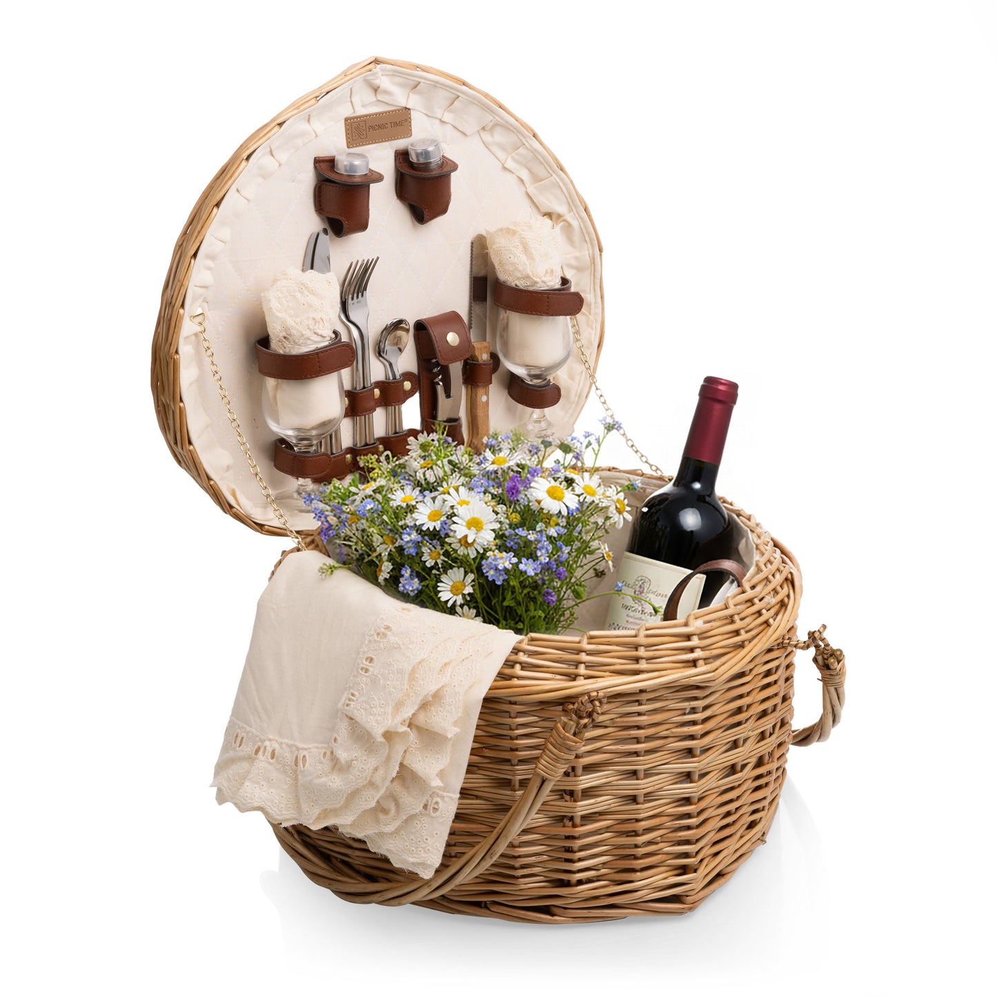 Heart Picnic Basket