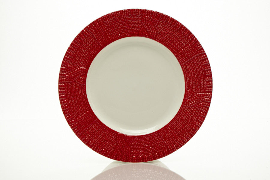 Red Plates 8.5" (Set of 6)