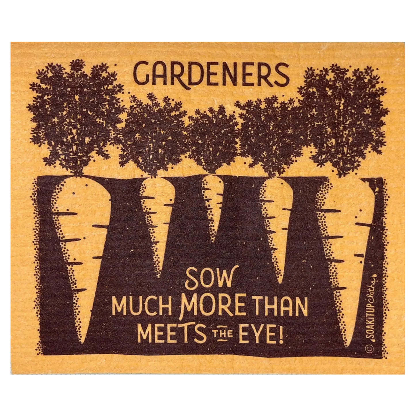 Gardeners Sow Much More than Meets the Eye! Swedish Dishcloth | Soak iT Up