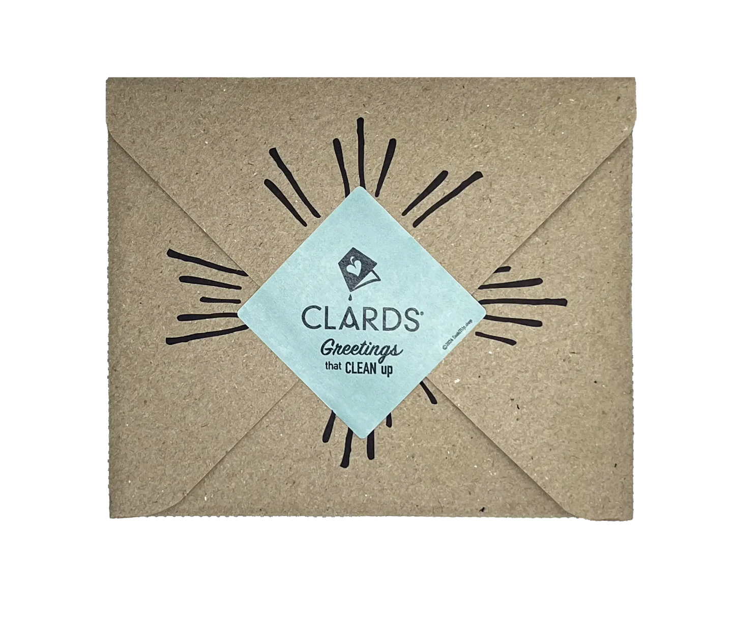 Gardening Great for the Soul | Eco Greeting Card Turns Into Cleaning Cloths | Soak iT Up Clards