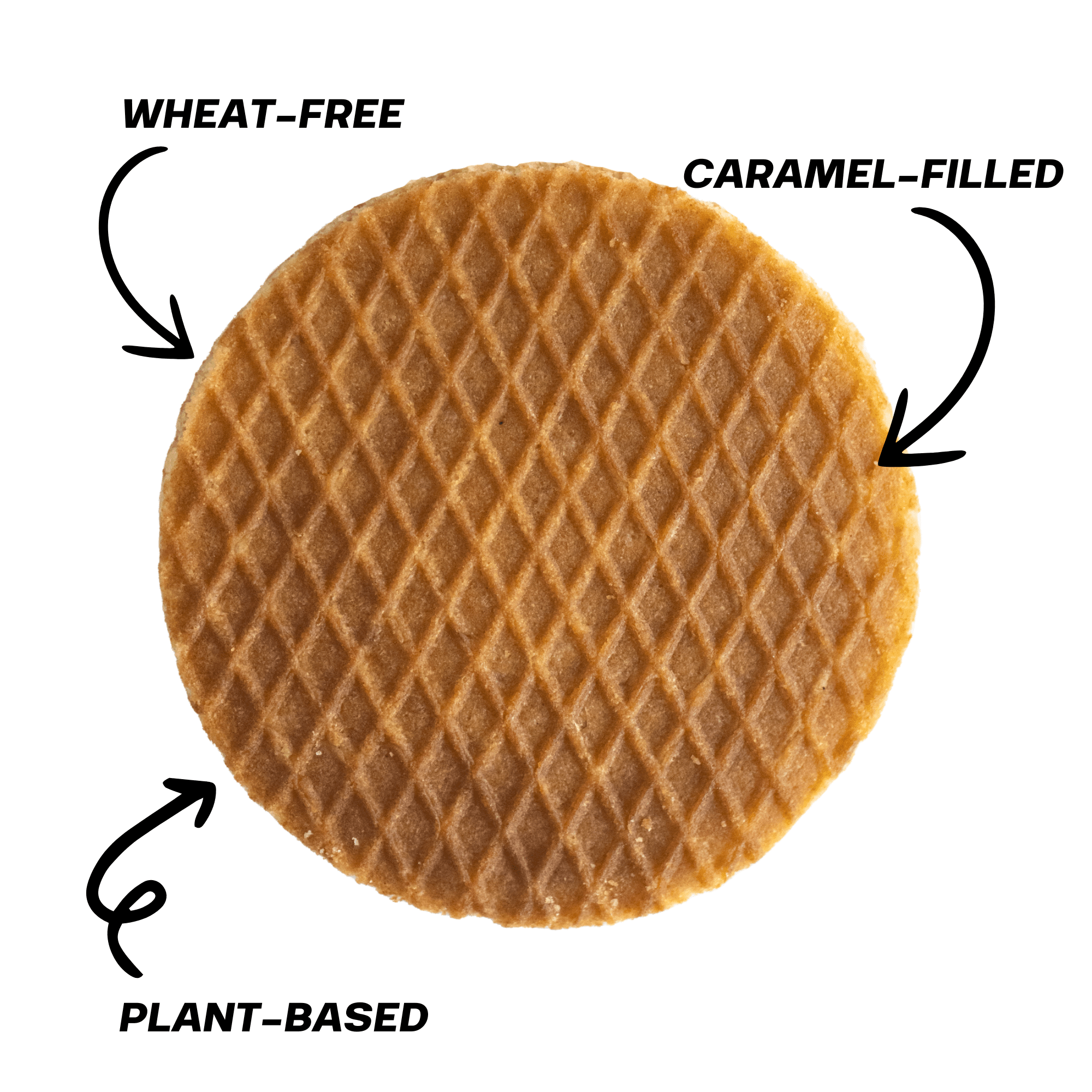 Gluten-Free Caramel Stroopvafels - Box of 10
