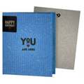 You Are Here Heart—Greeting Card Turns Into a Swedish Sponge Cloth | Soak iT Up Clard®