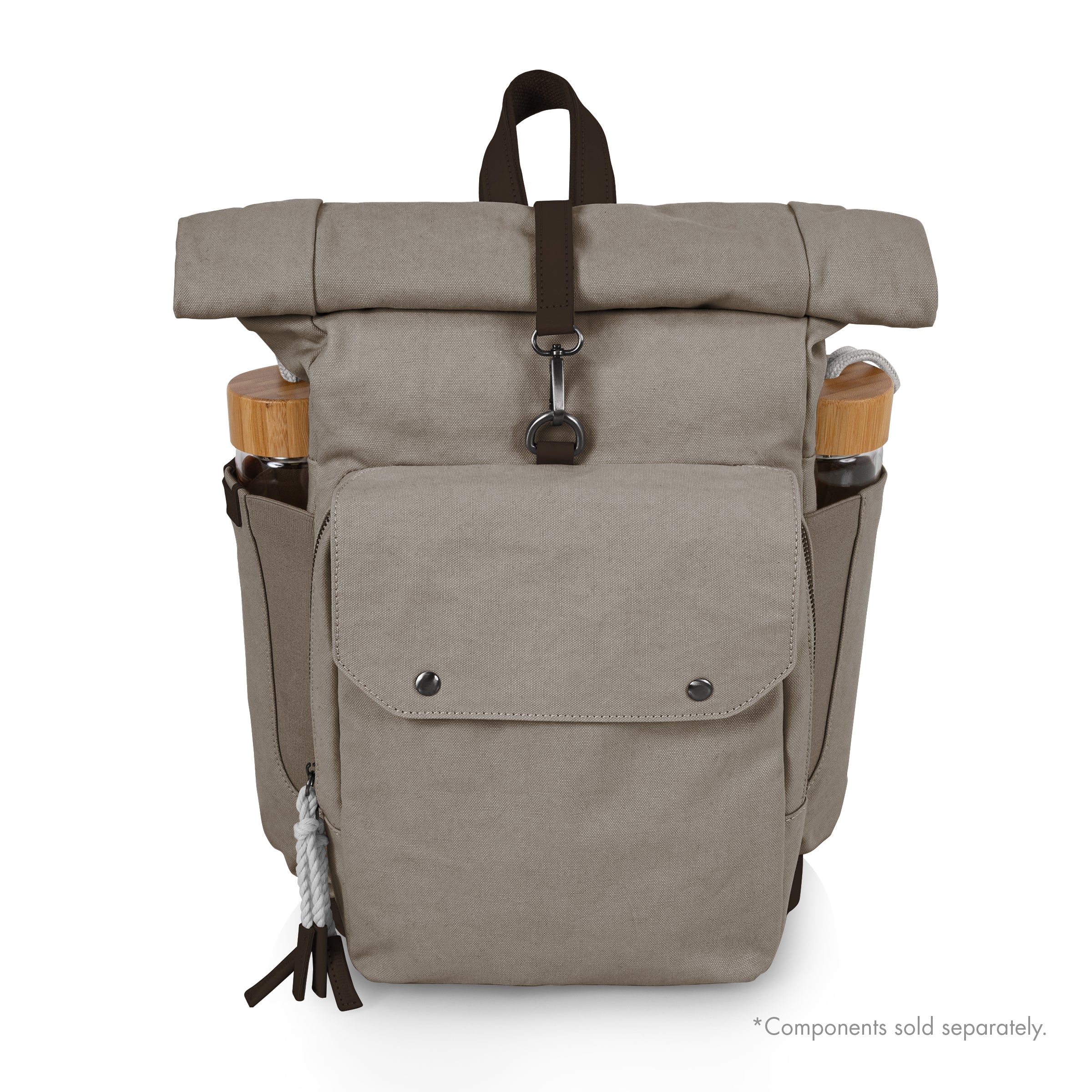 Carmel Roll Top Picnic Backpack Cooler