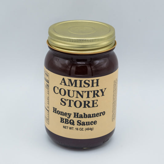 Honey Habanero BBQ Sauce | Sweet Heat Barbecue Sauce | 16 oz