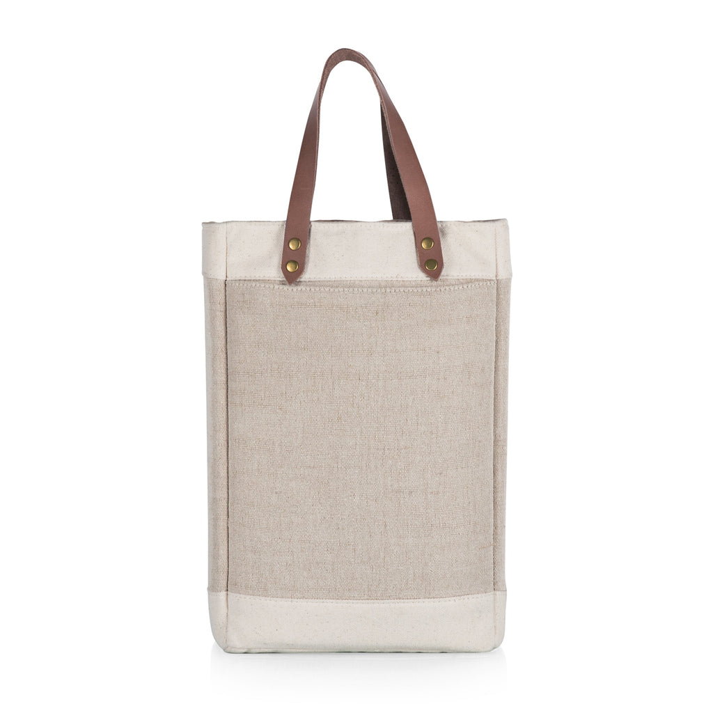 Pinot Jute 2 Bottle Insulated Wine Bag