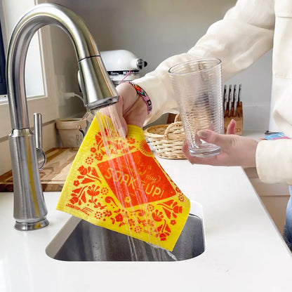 It's a Beautiful Day Soak iT Up! Eco-friendly Swedish Dishcloth Reusable - Soak iT Up