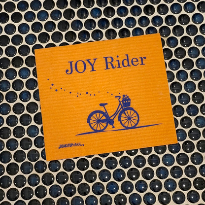 Joy Rider Bicycle Swedish Dishcloth – Eco Gift for Cyclists | Soak iT Up