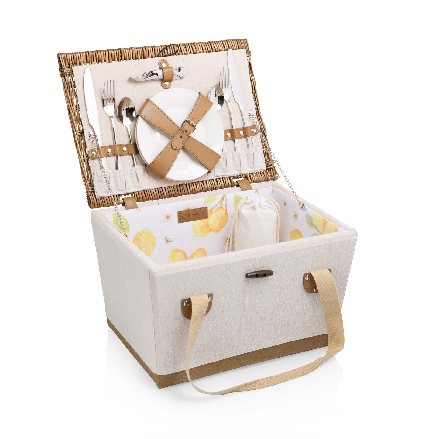 Lemongrove Picnic Basket for 2