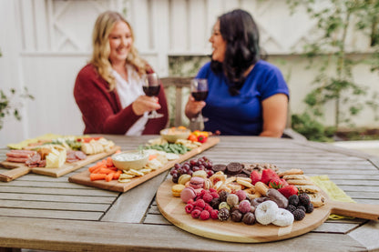 Madera Round Charcuterie Board - 22.5" x 18"
