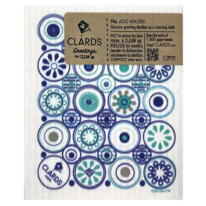 Do What You Love Today Greeting Card Turns Into a Swedish Sponge Cloth | Soak iT Up Clard®