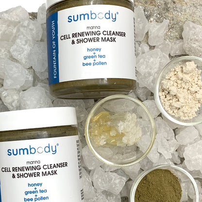 Manna Cell-Renewing Cleanser & Shower Mask