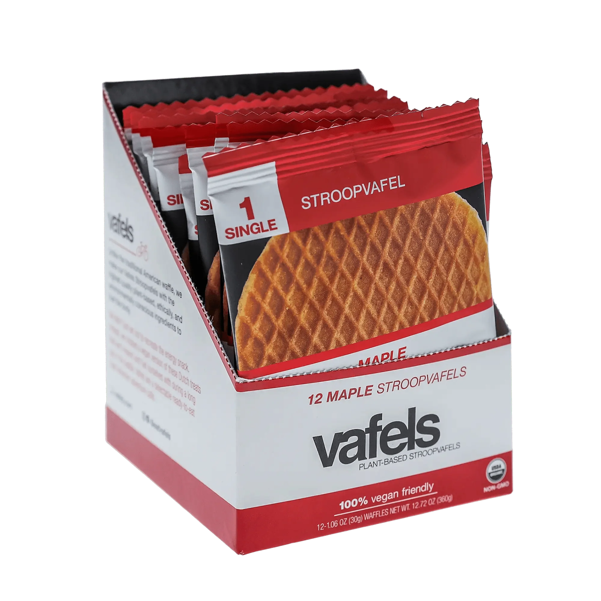Maple Stroopvafels - Box of 12 - New Blue Packaging!!