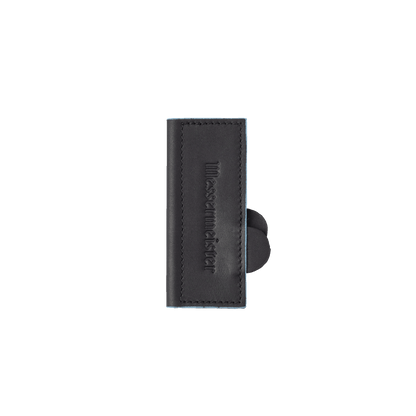 Black Magnetic Leather Edge-Guard - 4"