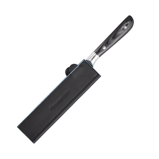 Black Magnetic Leather Edge-Guard - 8.5"