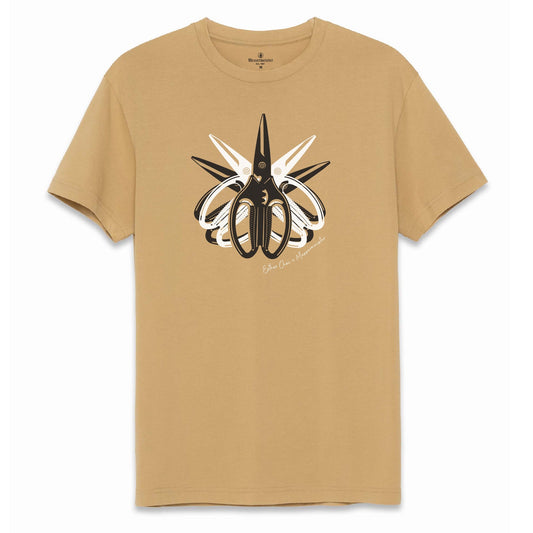 Esther Choi Shears Mustard Tee
