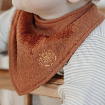 Stormy Muslin Bandana Bibs Set (4-Pack)