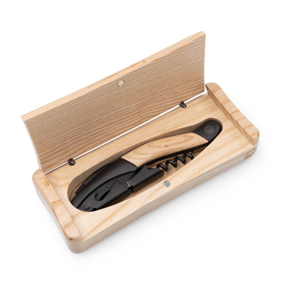 Barolo Waiter-style Corkscrew in Ashwood Box