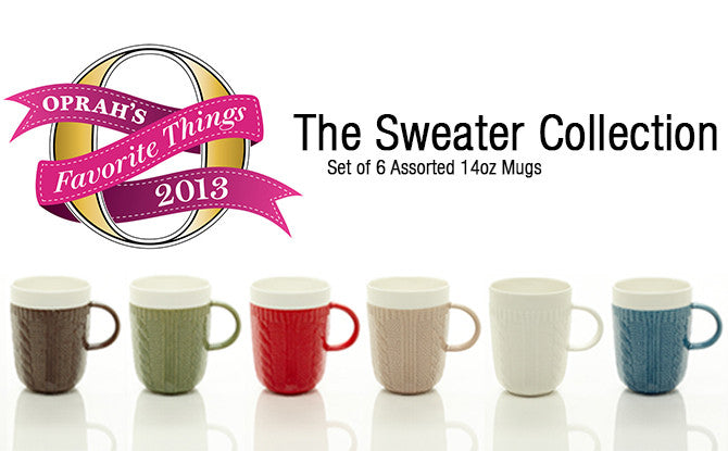 ASSORTED MUGS 10OZ. (Set of 6)