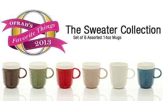 ASSORTED MUGS 10OZ. (Set of 6)