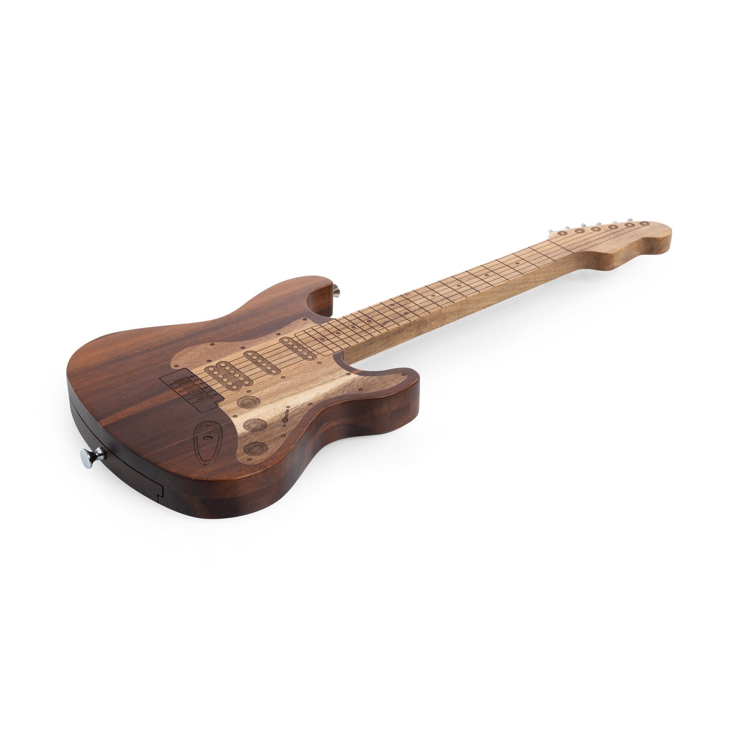 Guitar Legend Cheese Board & Tools Set