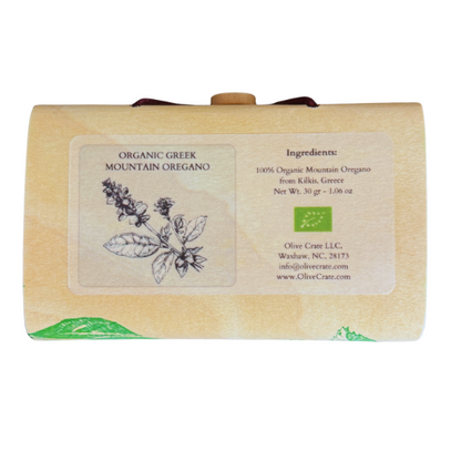Premium Organic Greek Mountain Oregano – Olive Crate