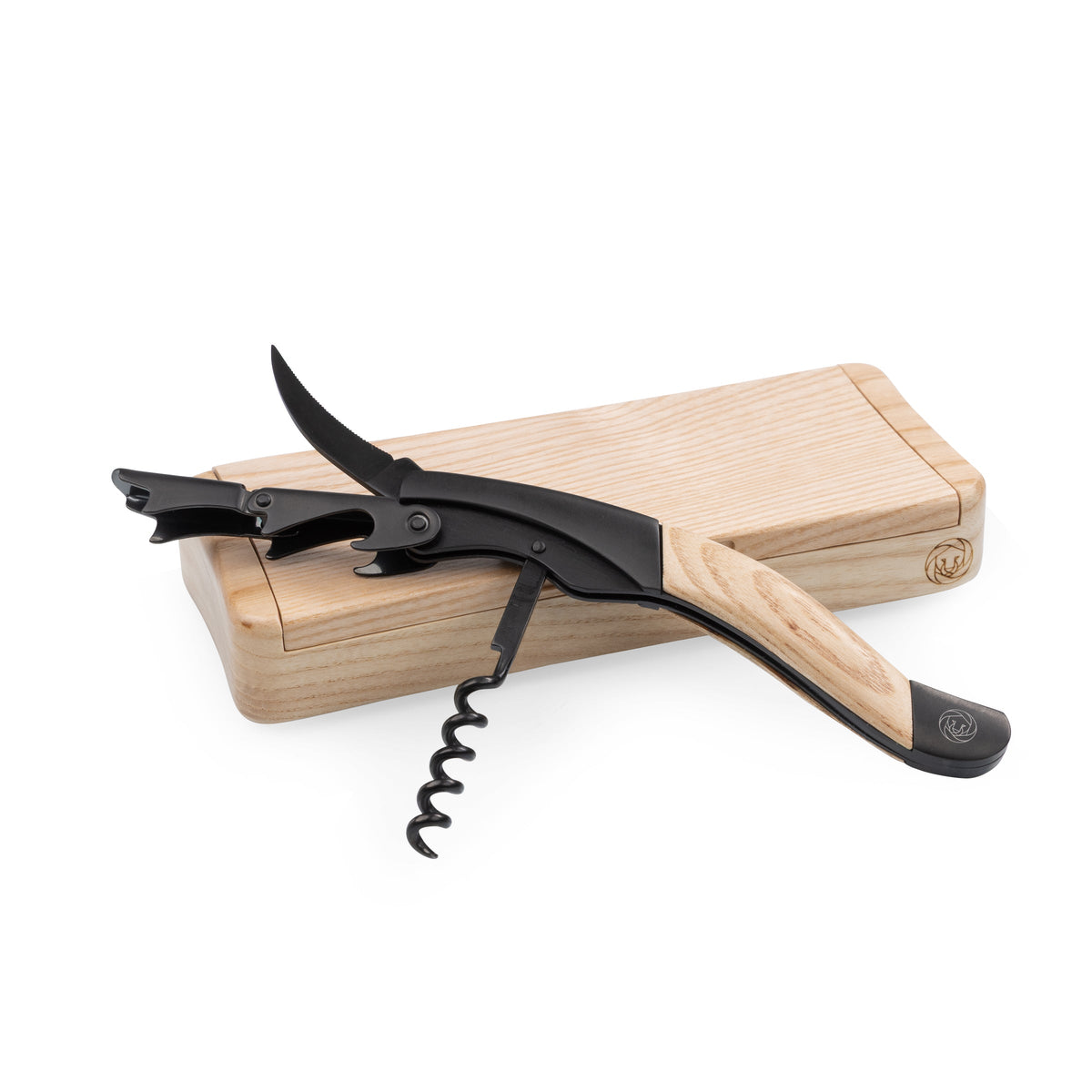 Barolo Waiter-style Corkscrew in Ashwood Box