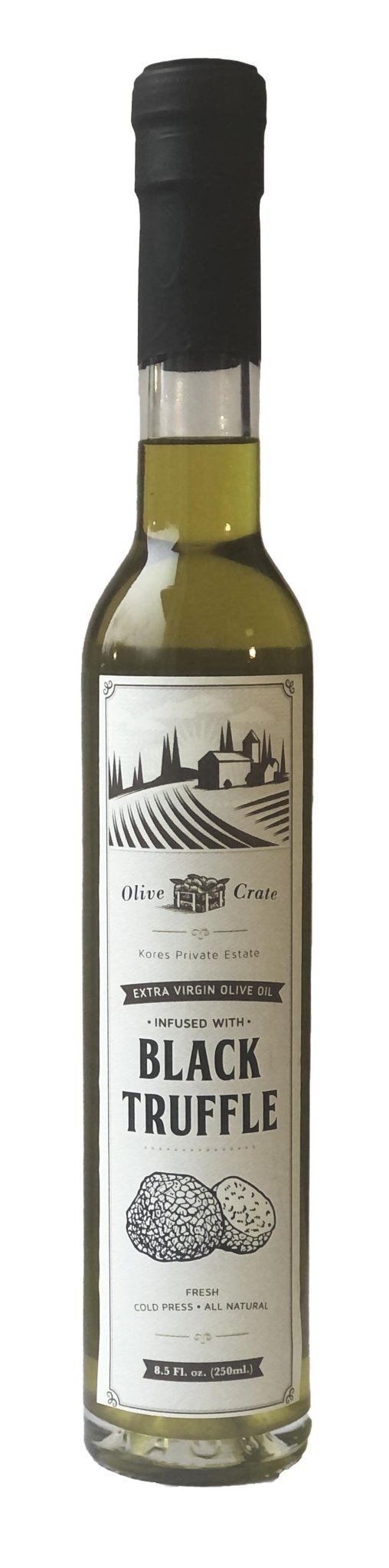 Black Truffle Infused Greek Extra Virgin Olive Oil | Kores Estate