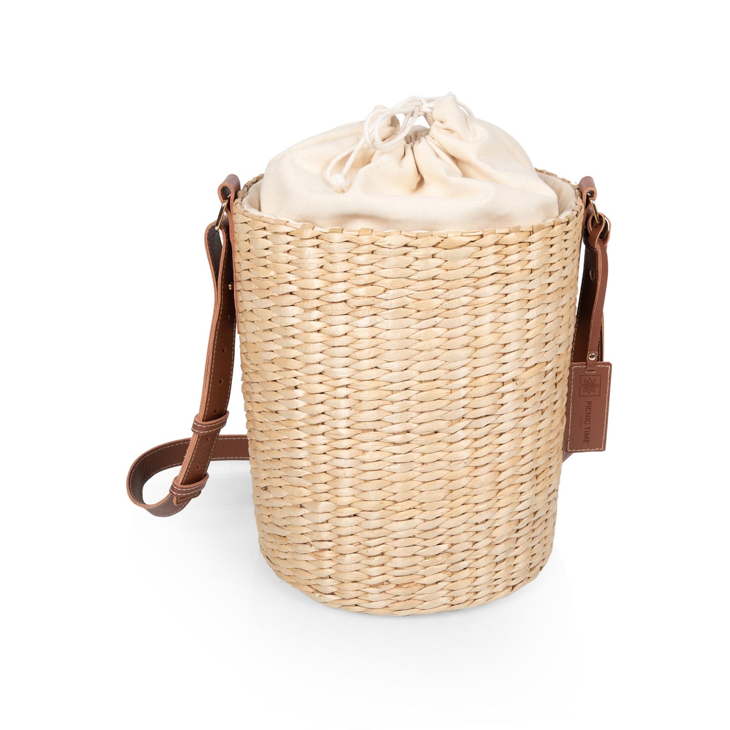 Palermo Rush Insulated Bucket Tote with Leather Straps