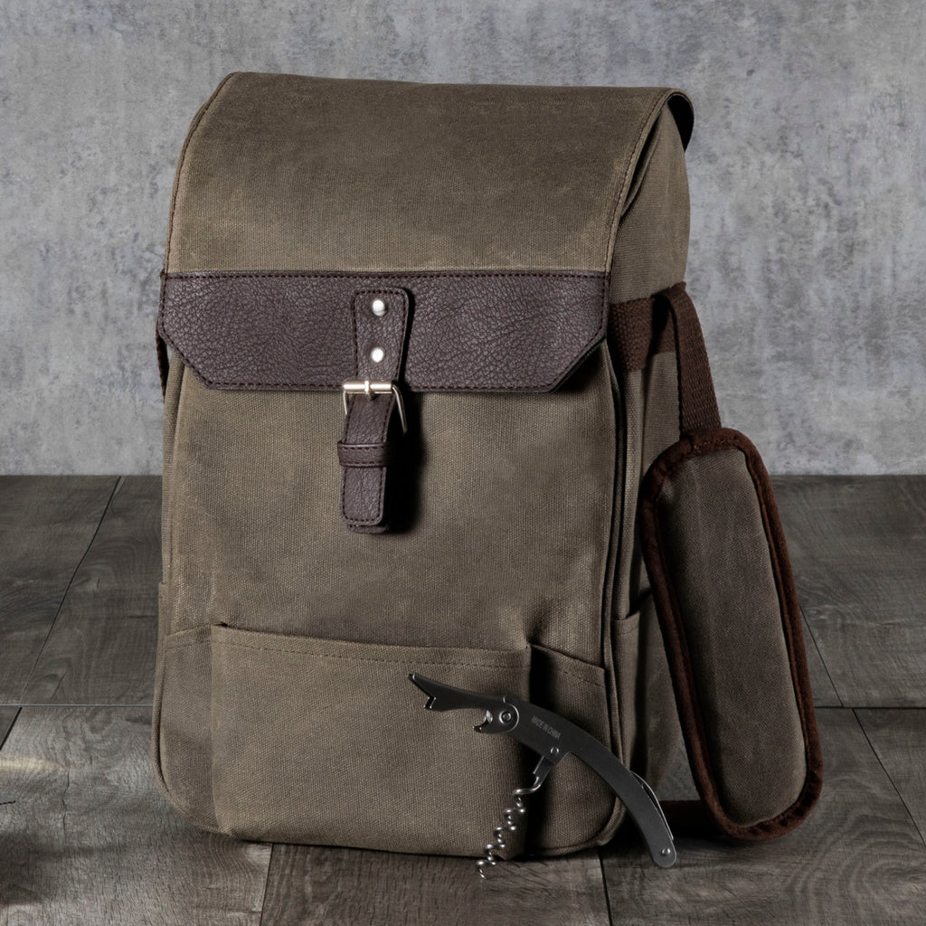 2 Bottle Insulated Wine & Cheese Cooler Tote
