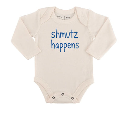 long sleeve graphic bodysuit | schmutz happens